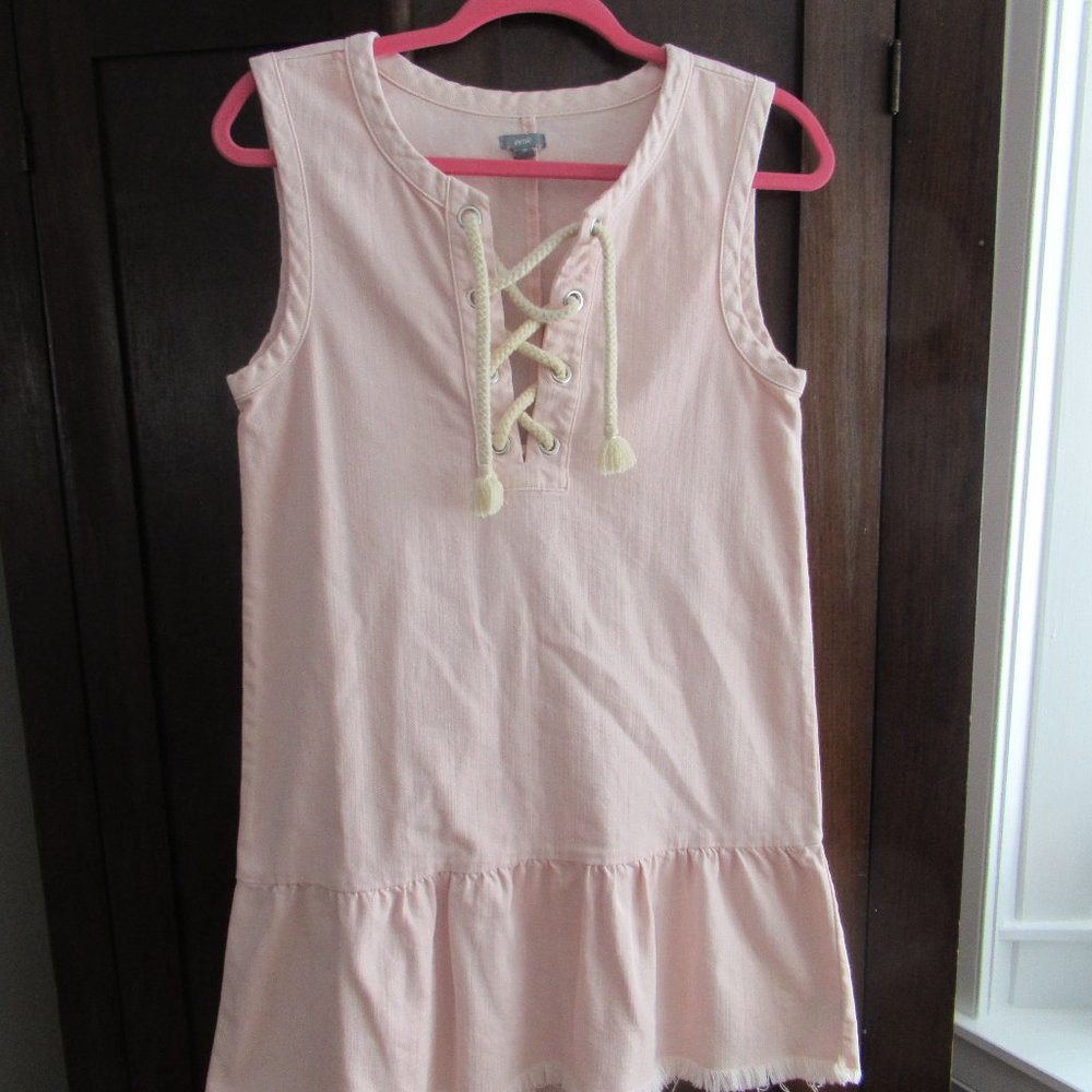 AERIE Women's XS Pink Cotton Dress